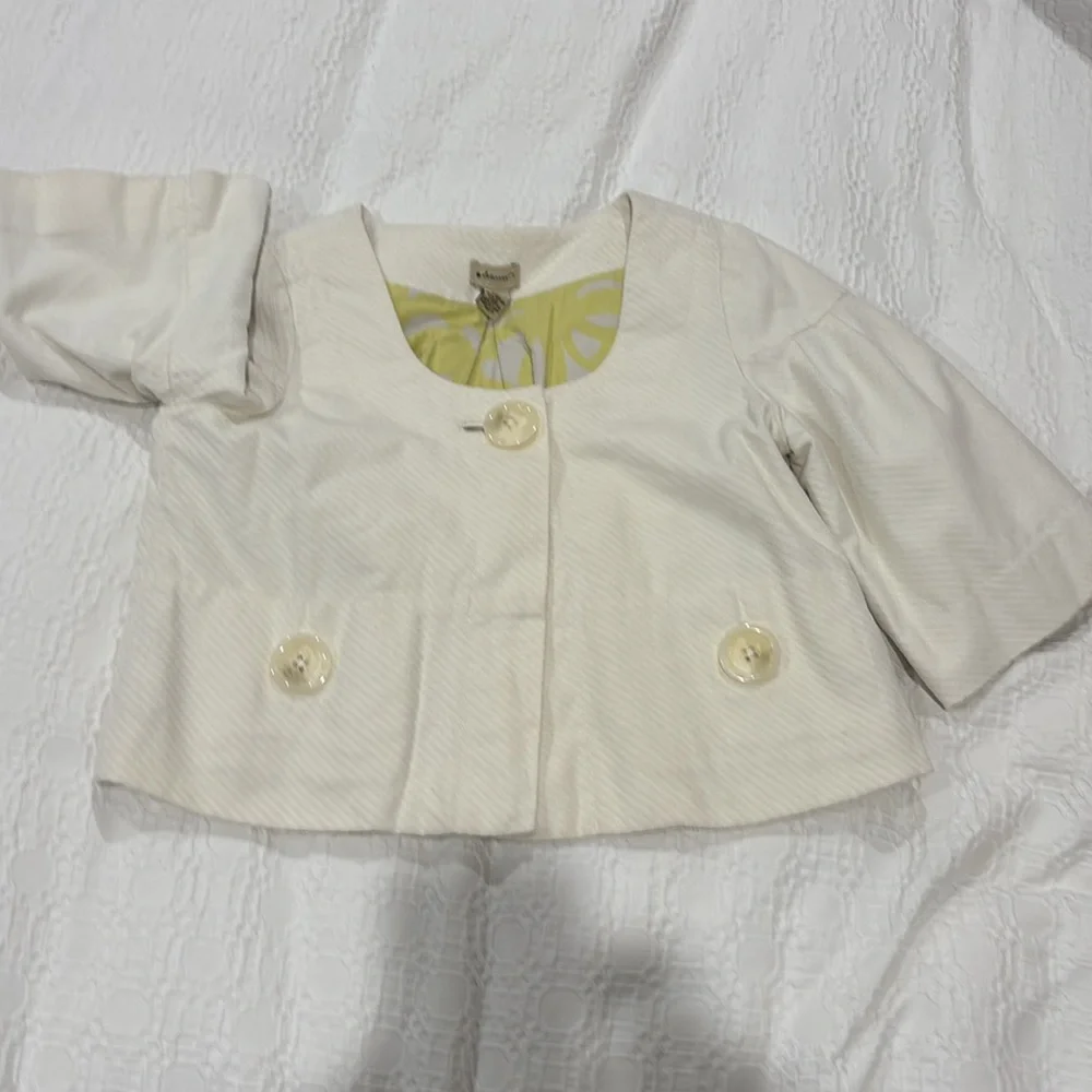 Anthropologie Elevenses Swing Jacket 8 - Picture 5 of 7